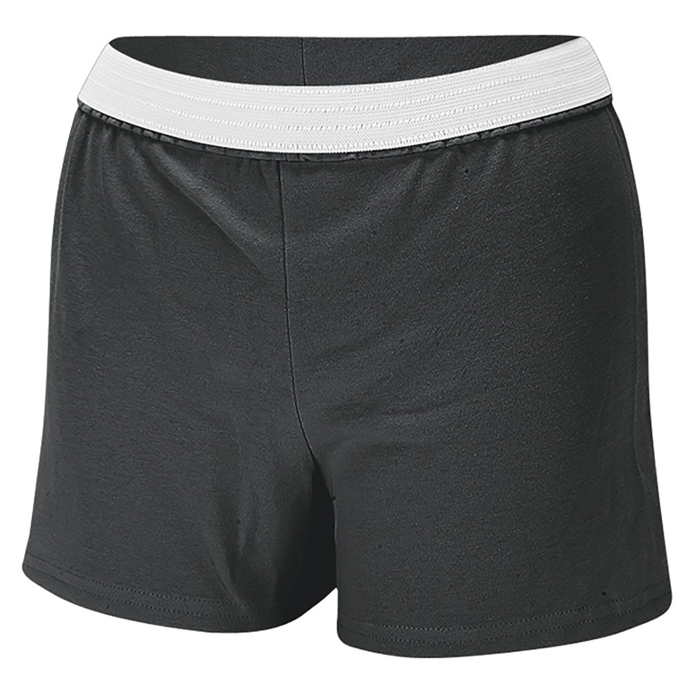 Soffe Women's Cheer Shorts, Comfortable, Black - X-Small, XS